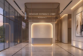 Designer Entrance Lobby